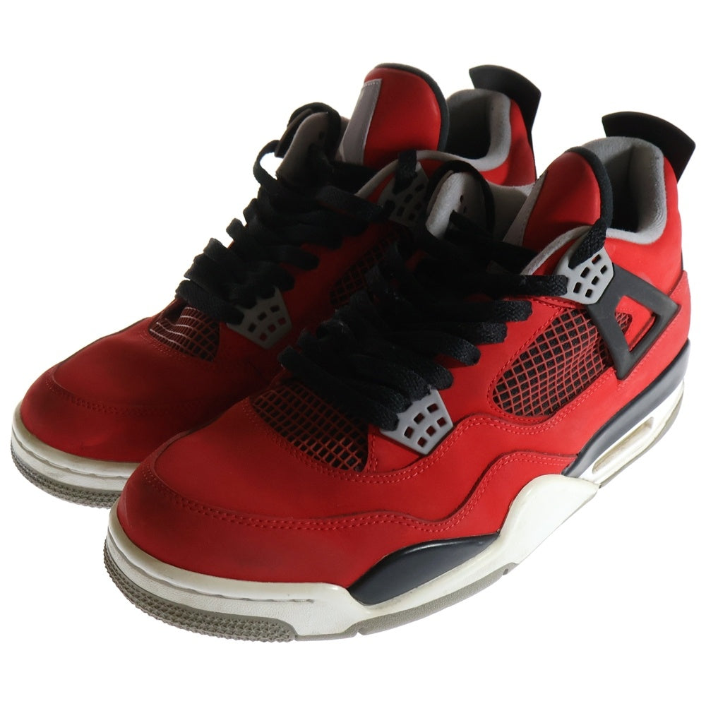 NIKE(ナイキ) AIR JORDAN 4 RETRO TORO BRAVO エアジョーダン 4 レトロ トロブラボ ハイカットスニーカー レッド US11/29cm 308497-603