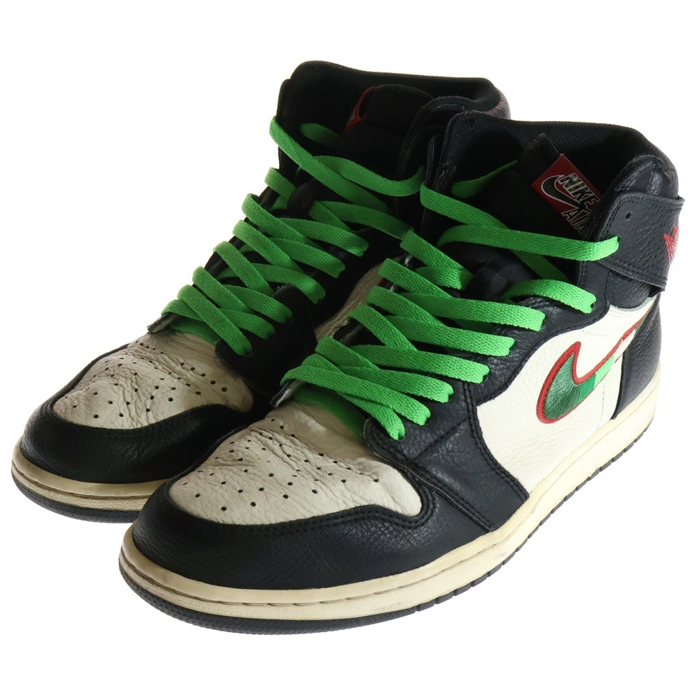 NIKE(ナイキ) AIR JORDAN1 RETRO HIGH OG Sports Illustrated エアジョーダン1 レトロ ハイスニーカー ブラック/ホワイト US11.5/29.5cm 555088-015