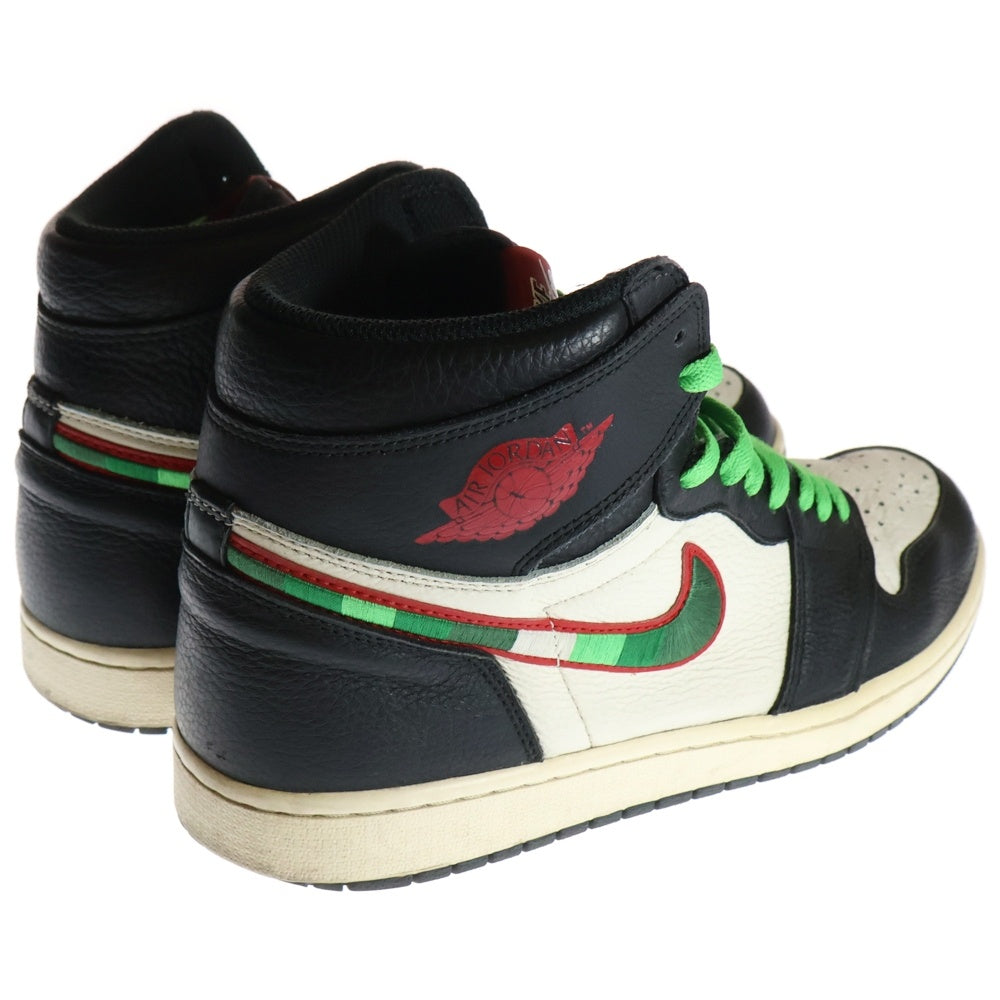 NIKE(ナイキ) AIR JORDAN1 RETRO HIGH OG Sports Illustrated エアジョーダン1 レトロ ハイスニーカー ブラック/ホワイト US11.5/29.5cm 555088-015