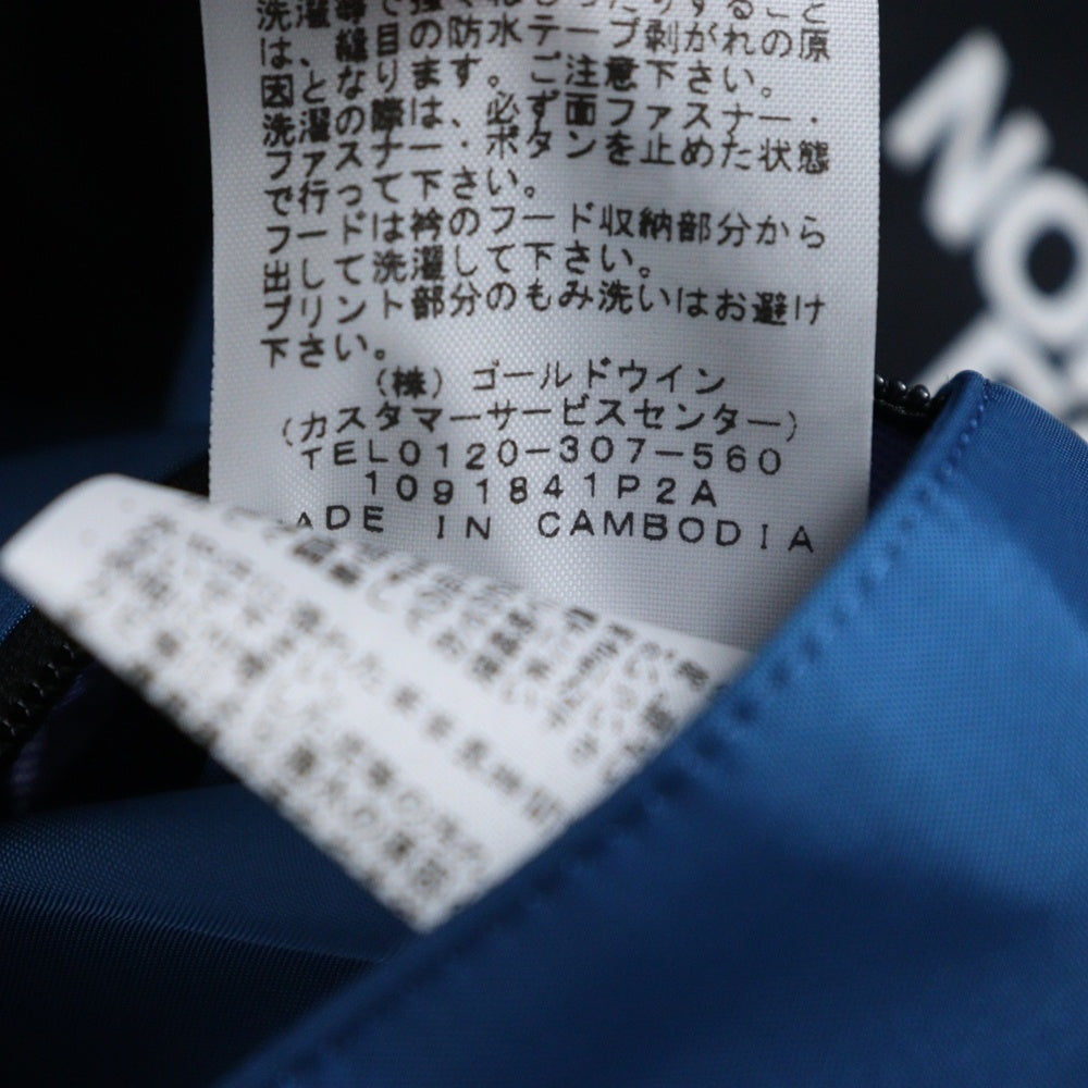 THE NORTH FACE(ザノースフェイス) Mountain Raintex Jacket ゴアテックス フロントロゴ マウンテンレインテックスジャケット ブルー NP12135