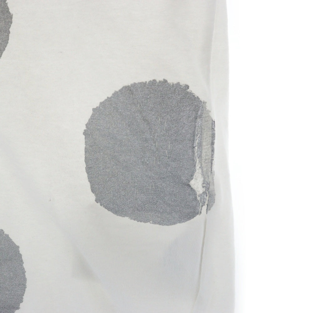 COMME des GARCONS(コムデギャルソン) 05SS ×10 CORSO COMO ディエチコルソコモ ドット柄 水玉 クルーネック半袖Tシャツ カットソー ホワイト SO-T903 AD2004