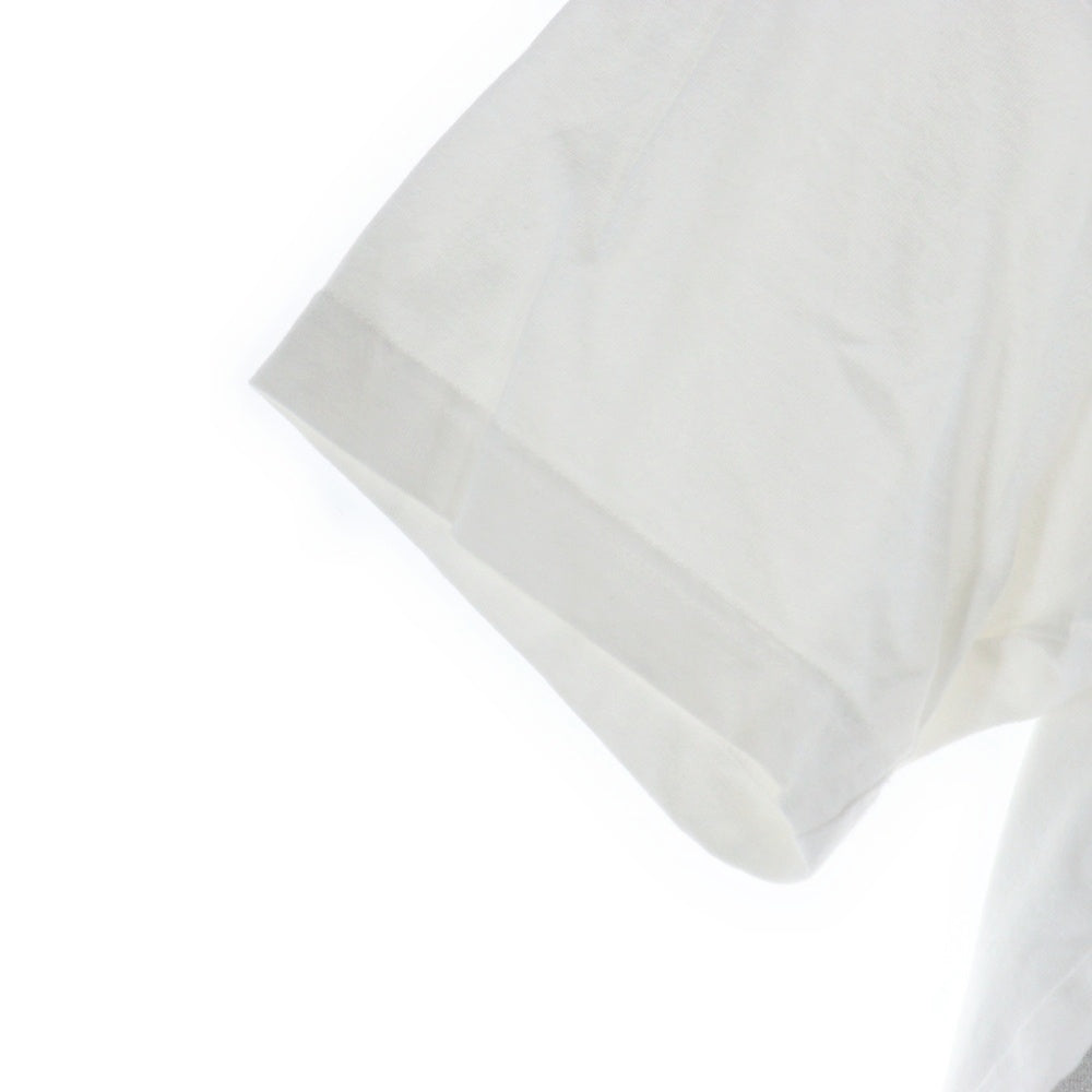 COMME des GARCONS(コムデギャルソン) 05SS ×10 CORSO COMO ディエチコルソコモ ドット柄 水玉 クルーネック半袖Tシャツ カットソー ホワイト SO-T903 AD2004