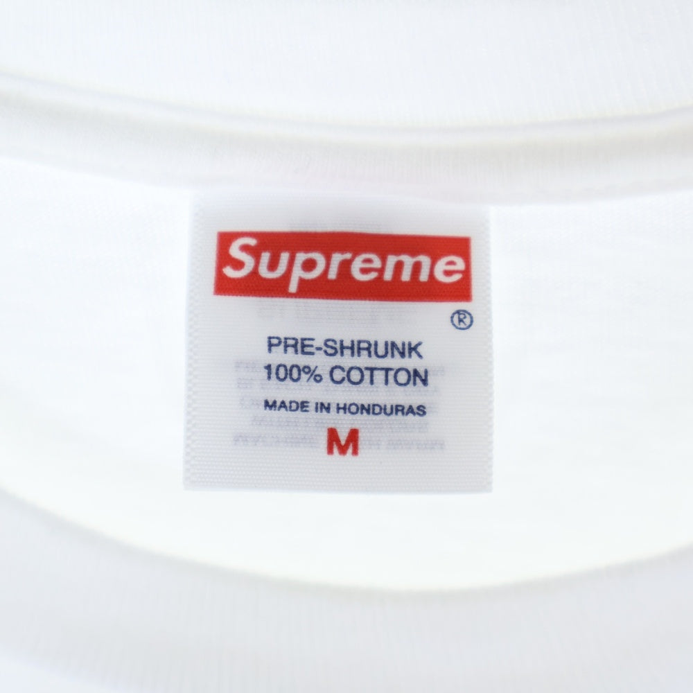 SUPREME(シュプリーム) 25SS ×Sterling Ruby Box Logo Tee スターリングルビー ボックスロゴ クルーネック半袖Tシャツ カットソー ホワイト