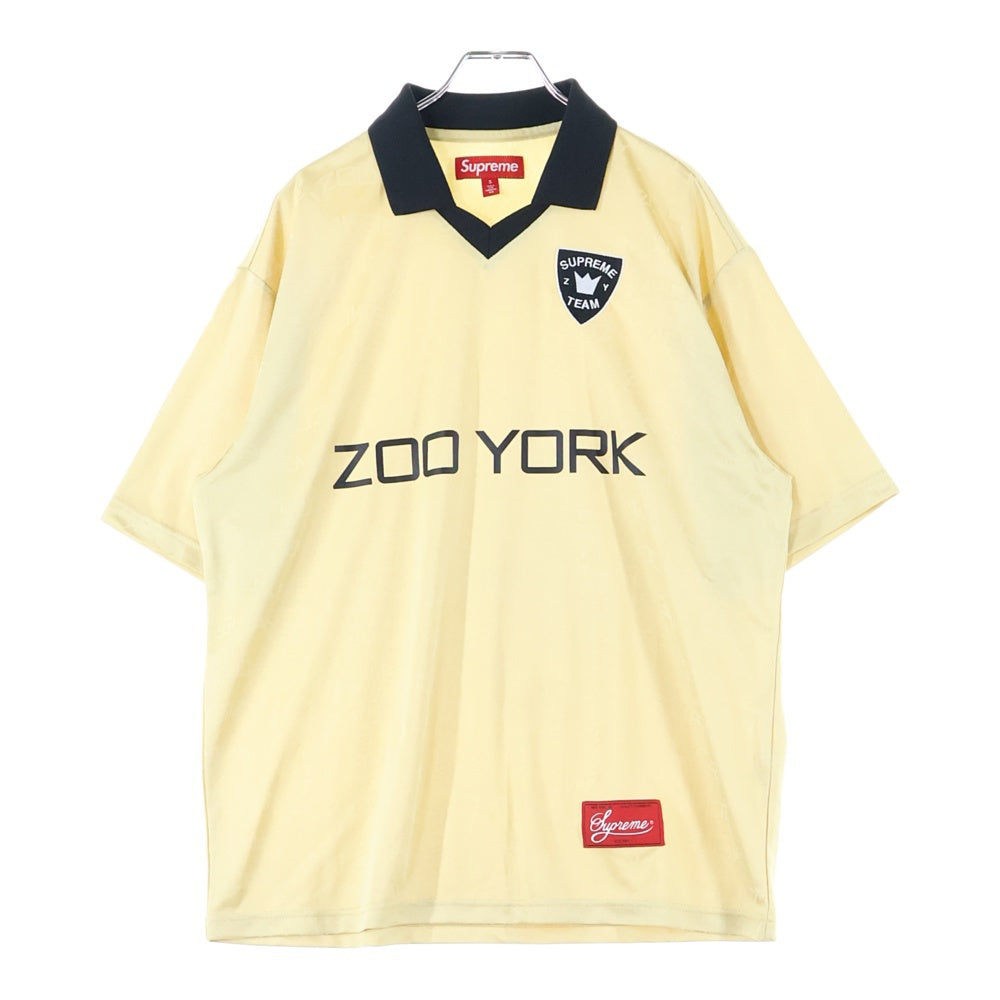 SUPREME(シュプリーム) 25SS Zoo York Soccer Jeysey ズーヨーク サッカージャージー 半袖カットソー ゴールド