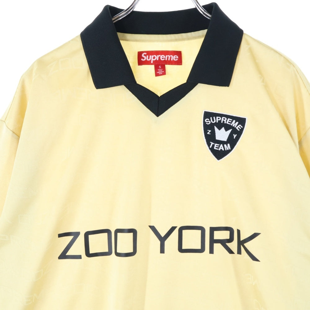 SUPREME(シュプリーム) 25SS Zoo York Soccer Jeysey ズーヨーク サッカージャージー 半袖カットソー ゴールド