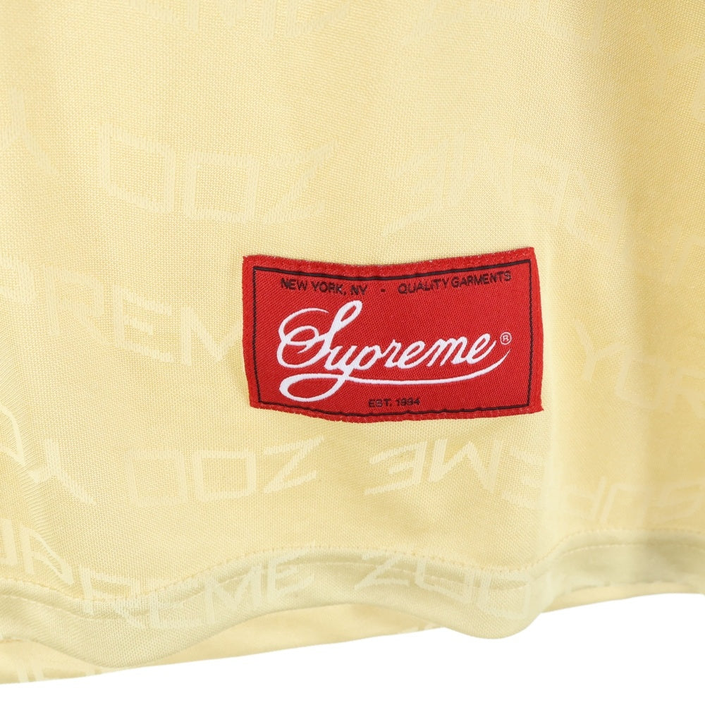 SUPREME(シュプリーム) 25SS Zoo York Soccer Jeysey ズーヨーク サッカージャージー 半袖カットソー ゴールド