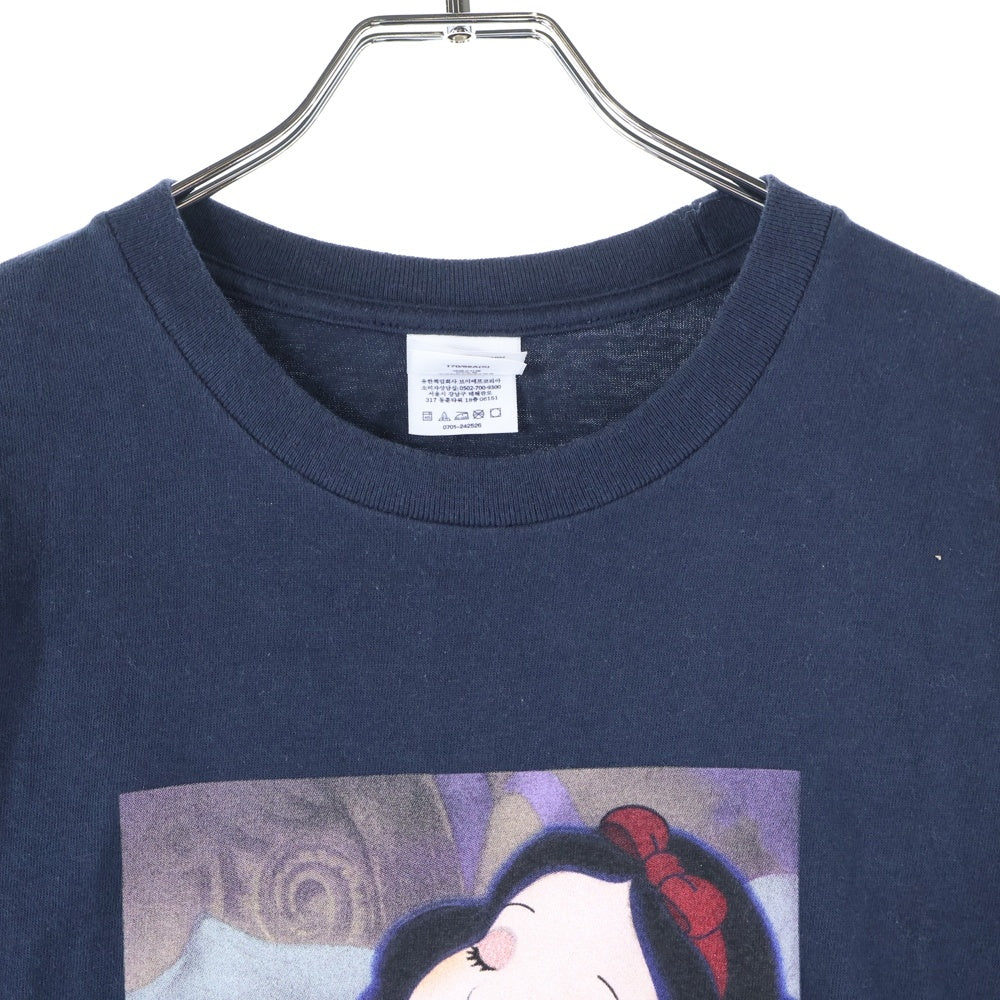 SUPREME(シュプリーム) 24AW Snow White Tee スノーホワイト フォトプリント クルーネック 半袖Tシャツカットソー ブラック