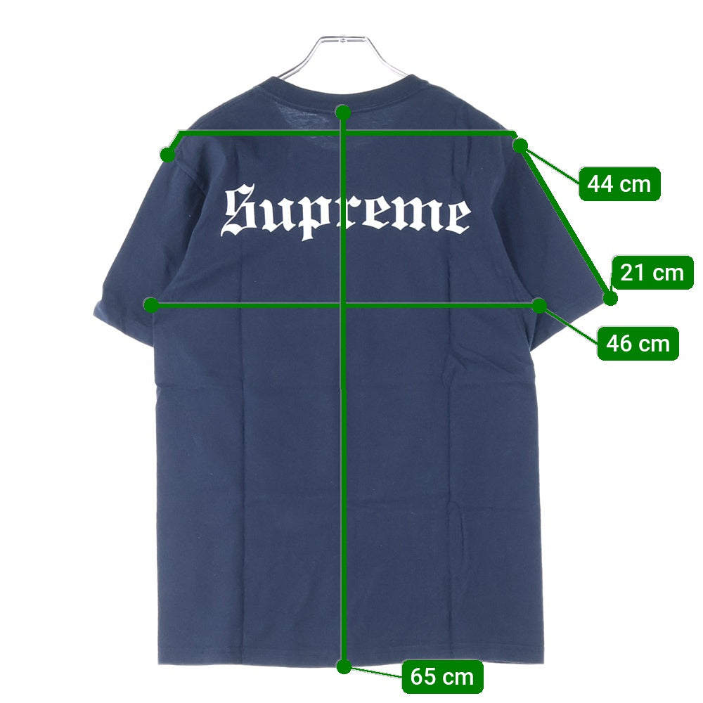 SUPREME(シュプリーム) 24AW Snow White Tee スノーホワイト フォトプリント クルーネック 半袖Tシャツカットソー ブラック