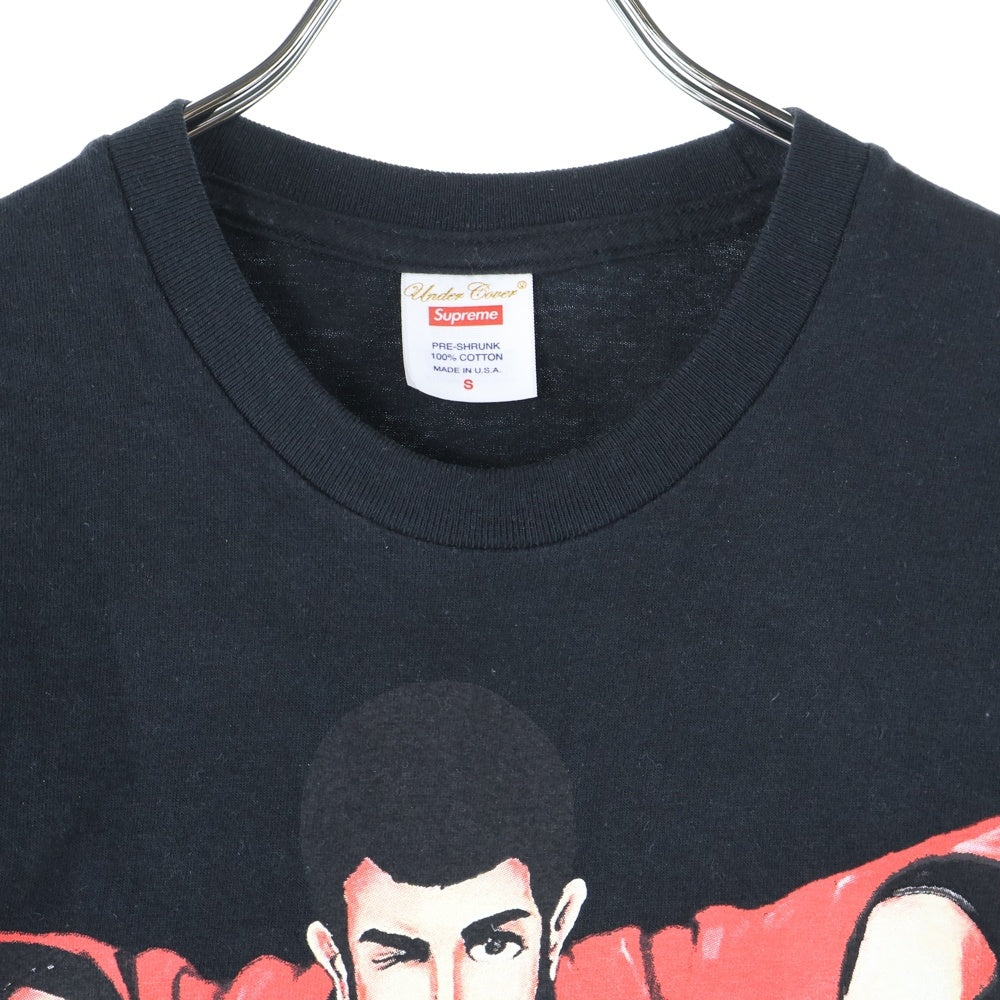 SUPREME(シュプリーム) 23SS ×UNDERCOVER Lupin Tee アンダーカバー ルパン三世 プリント クルーネック半袖Tシャツ カットソー ブラック