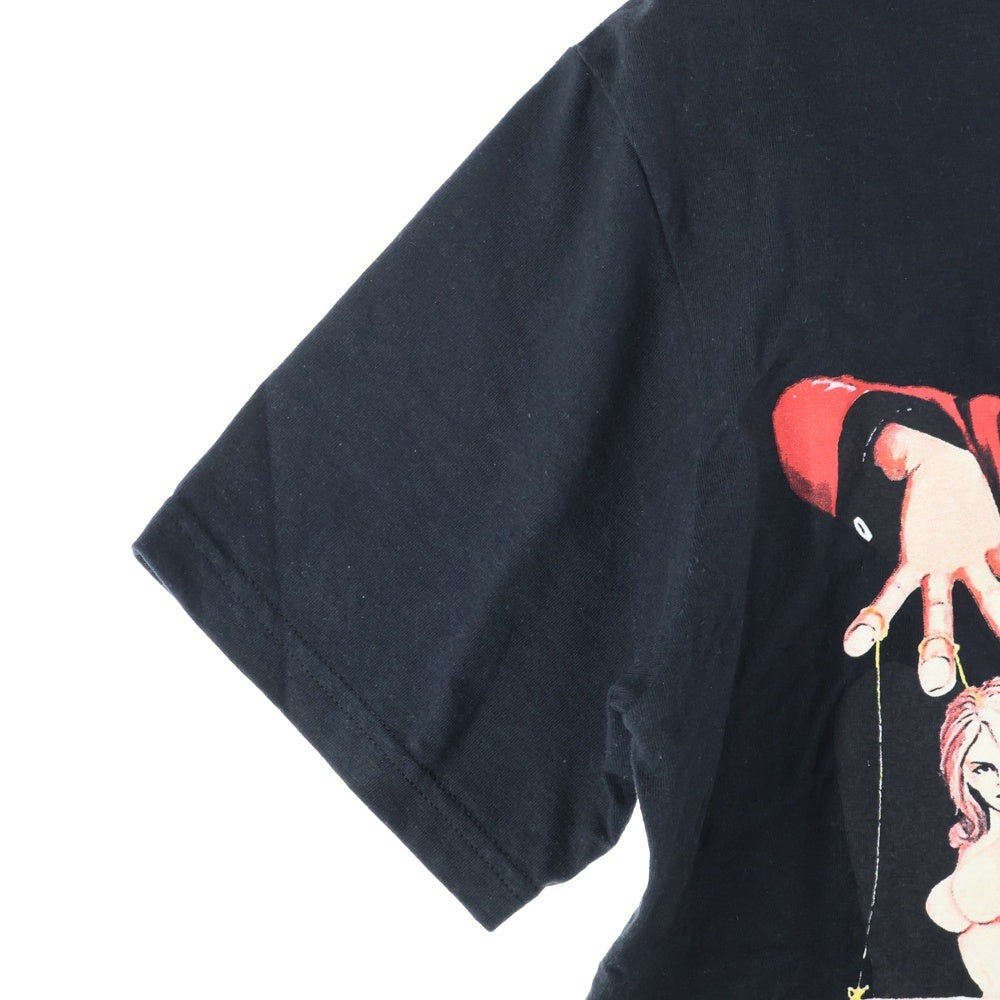 SUPREME(シュプリーム) 23SS ×UNDERCOVER Lupin Tee アンダーカバー ルパン三世 プリント クルーネック半袖Tシャツ カットソー ブラック