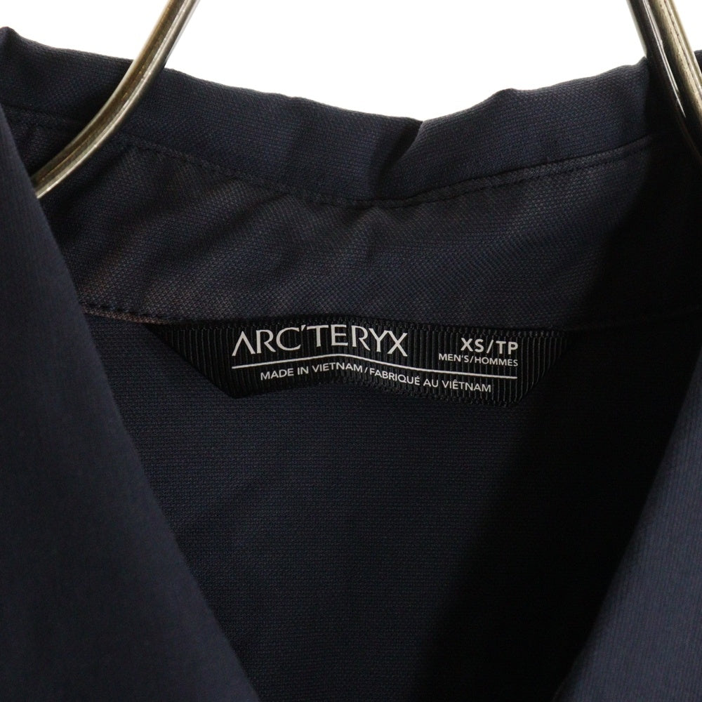 ARC'TERYX(アークテリクス) LEVON OVERSHIRT レヴォン フロントボタン 長袖シャツジャケット ネイビー 29687-136429