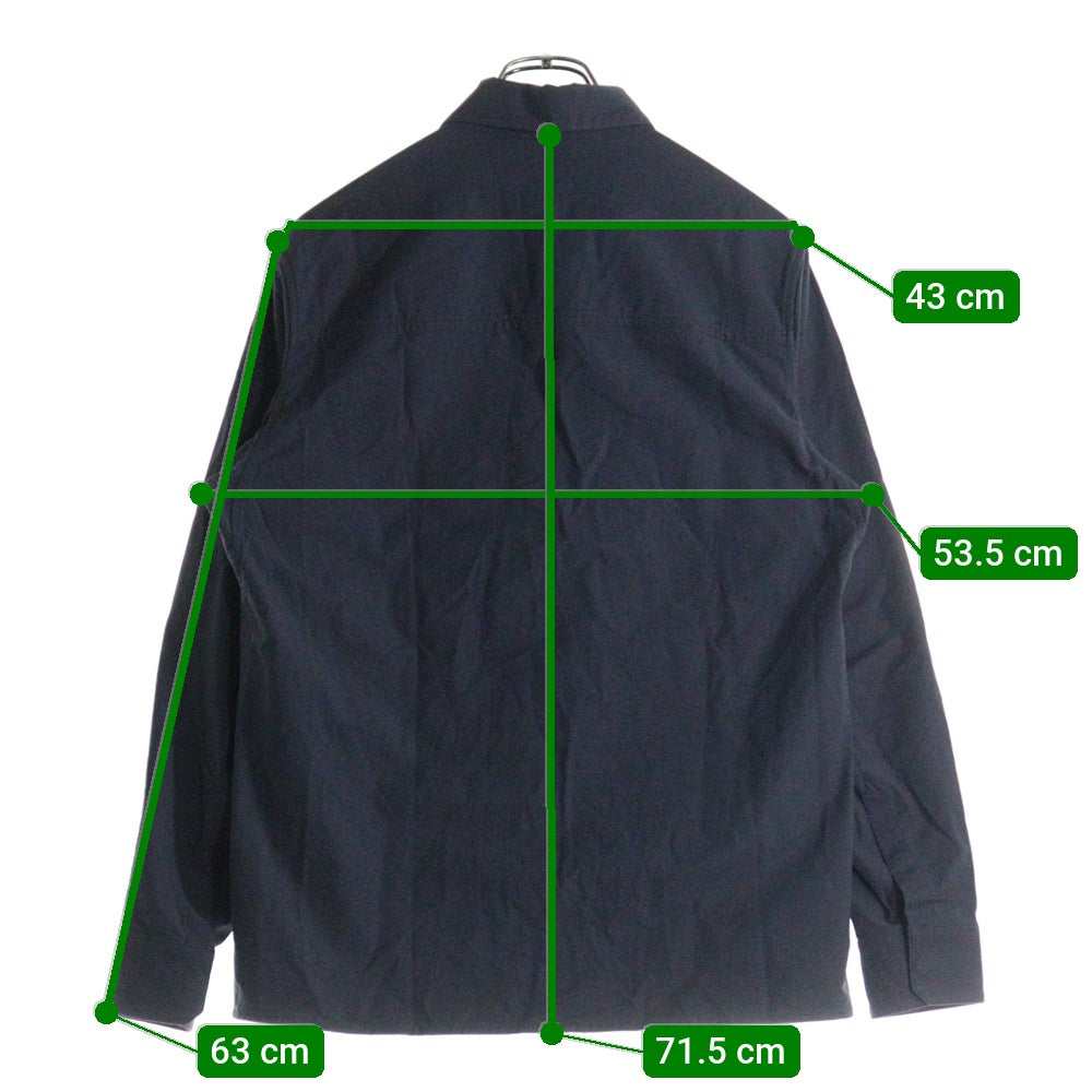 ARC'TERYX(アークテリクス) LEVON OVERSHIRT レヴォン フロントボタン 長袖シャツジャケット ネイビー 29687-136429