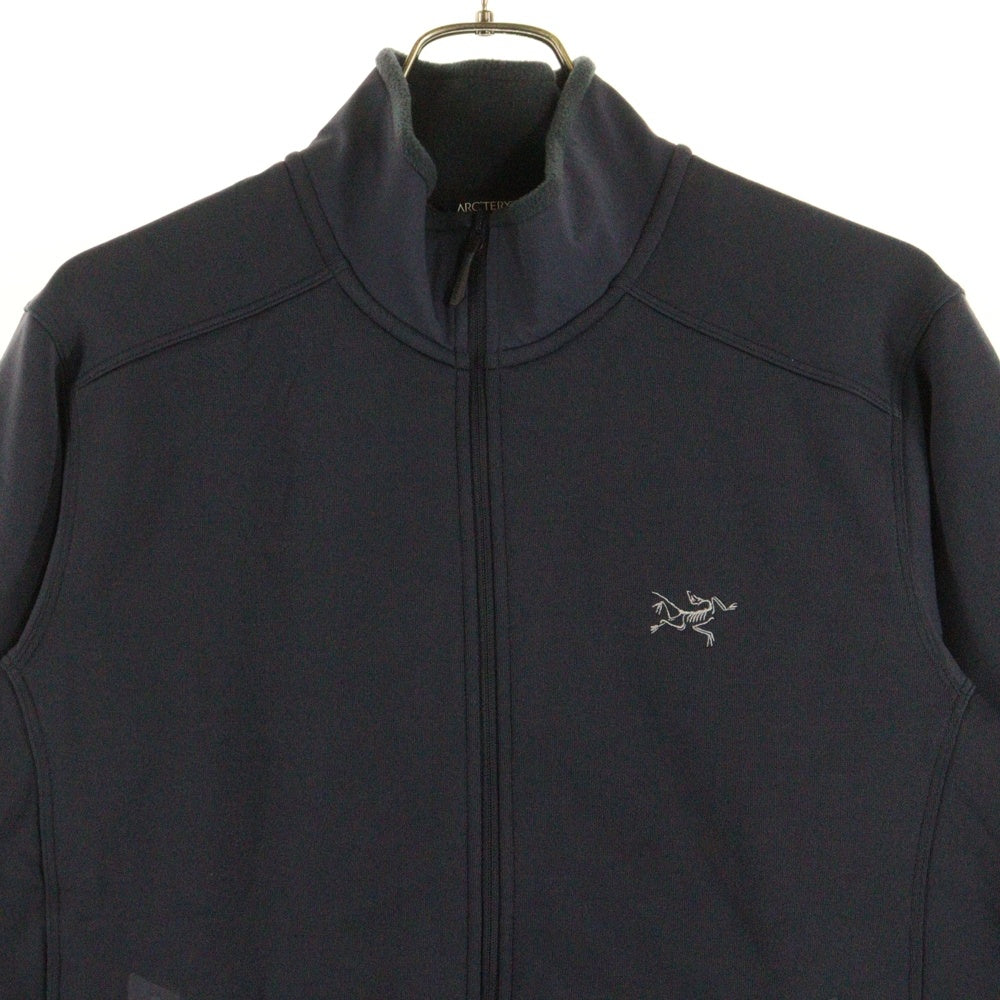 ARC'TERYX(アークテリクス) KYANITE JACKET フロントロゴ カイヤナイト ジップアップジャケット ネイビー X000008447