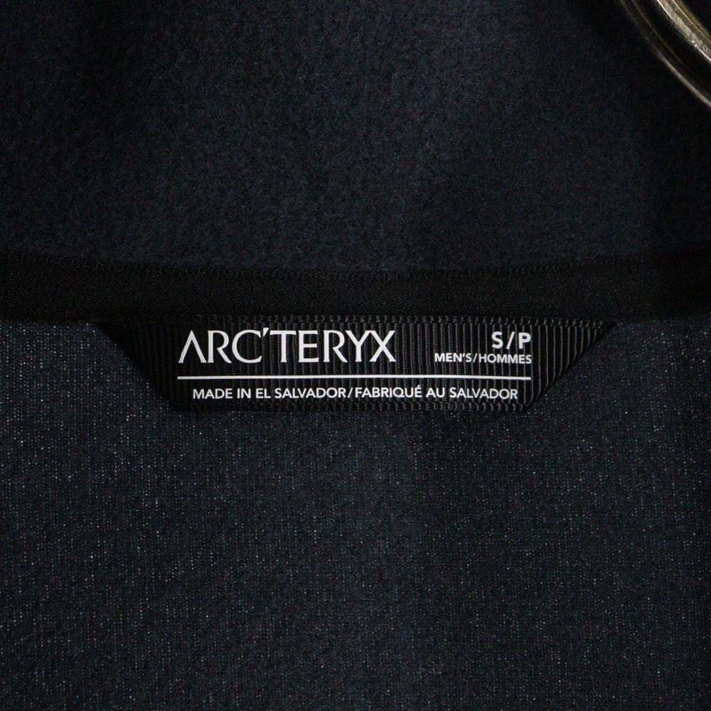 ARC'TERYX(アークテリクス) KYANITE JACKET フロントロゴ カイヤナイト ジップアップジャケット ネイビー X000008447