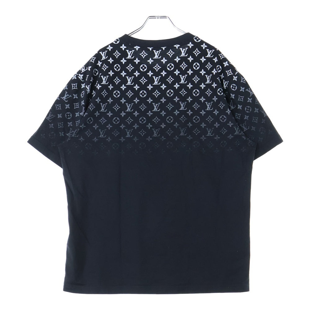LOUIS VUITTON(ルイヴィトン) 24SS MONOGRAM T-SHIRTS モノグラム グラディエント クルーネック 半袖Tシャツ カットソー ブラック RM241Q FSB HQY42W