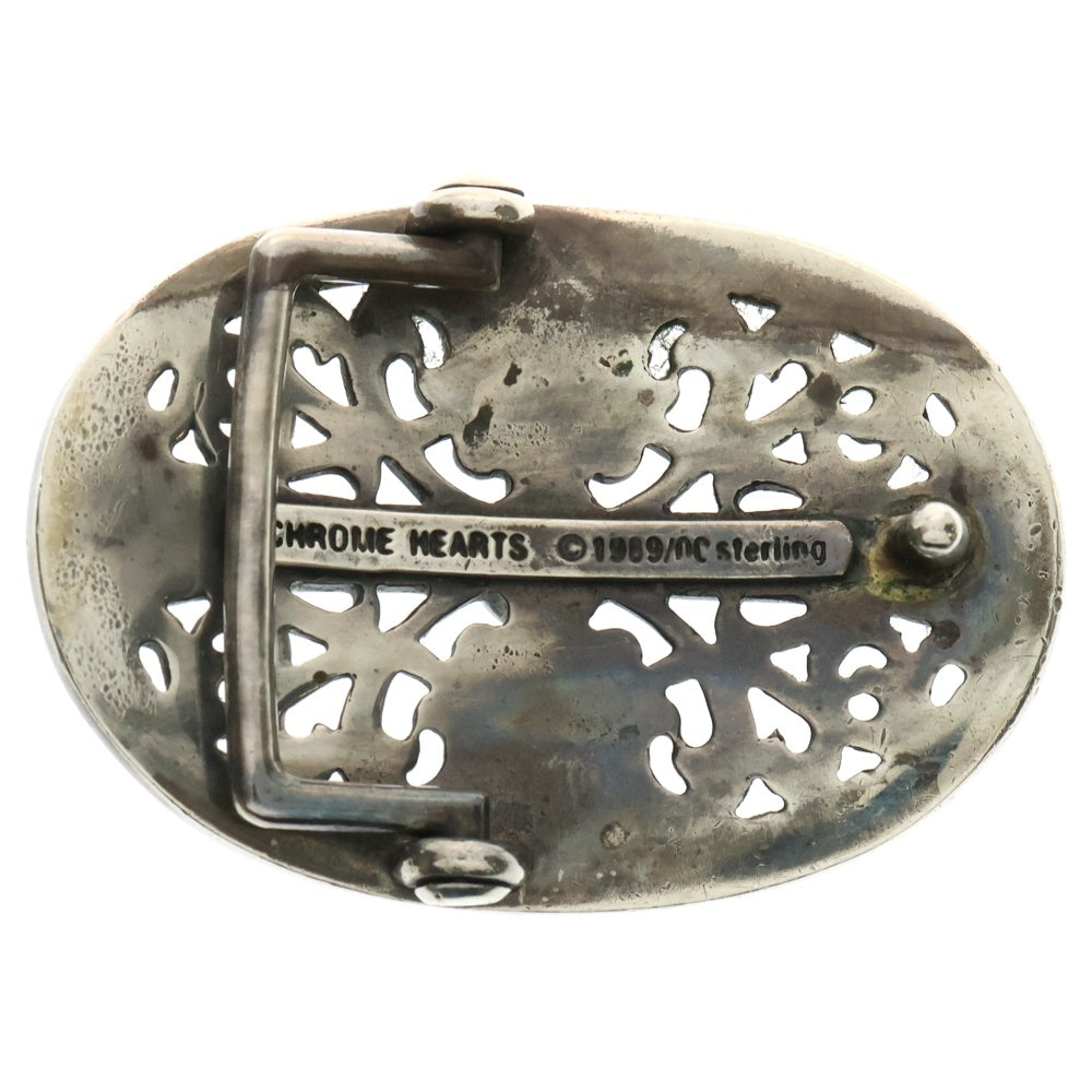 CHROME HEARTS(クロムハーツ) OVAL CROSS STRAP1.5クラシックオーバルクロスバックル シルバー BCA359