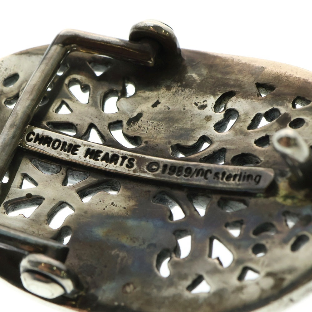 CHROME HEARTS(クロムハーツ) OVAL CROSS STRAP1.5クラシックオーバルクロスバックル シルバー BCA359