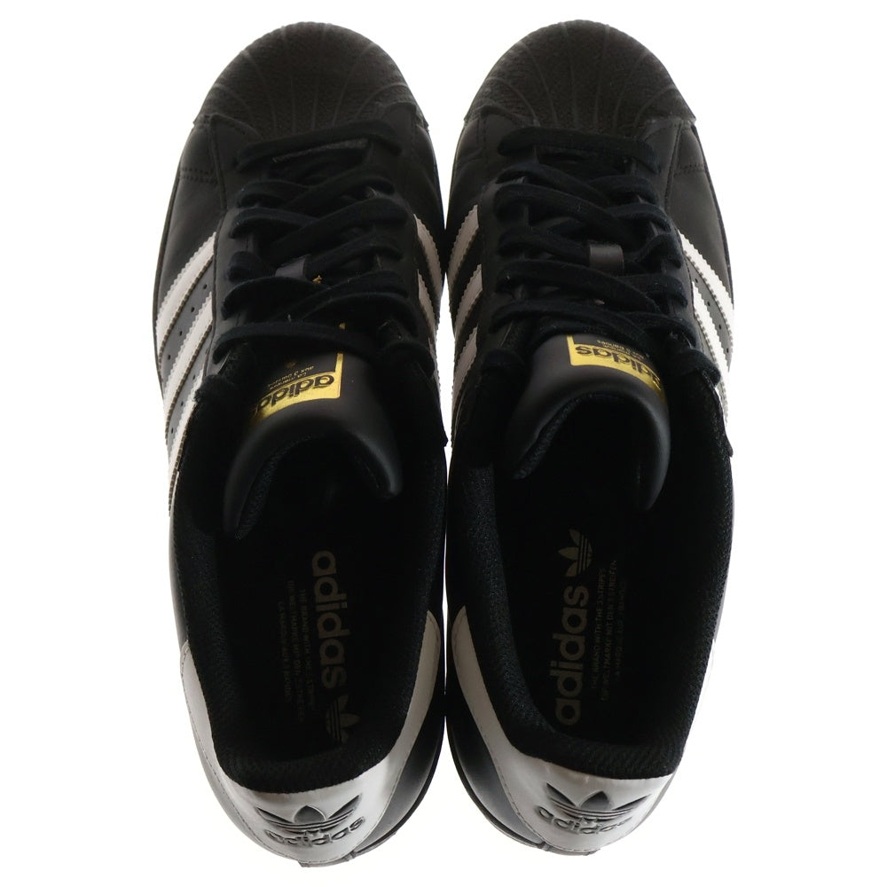 adidas(アディダス) SUPERSTAR CORE BLACK FOOTWEAR WHITE スーパースター コア ブラック フットウェア ローカットスニーカー ブラック US10/28cm EG4959