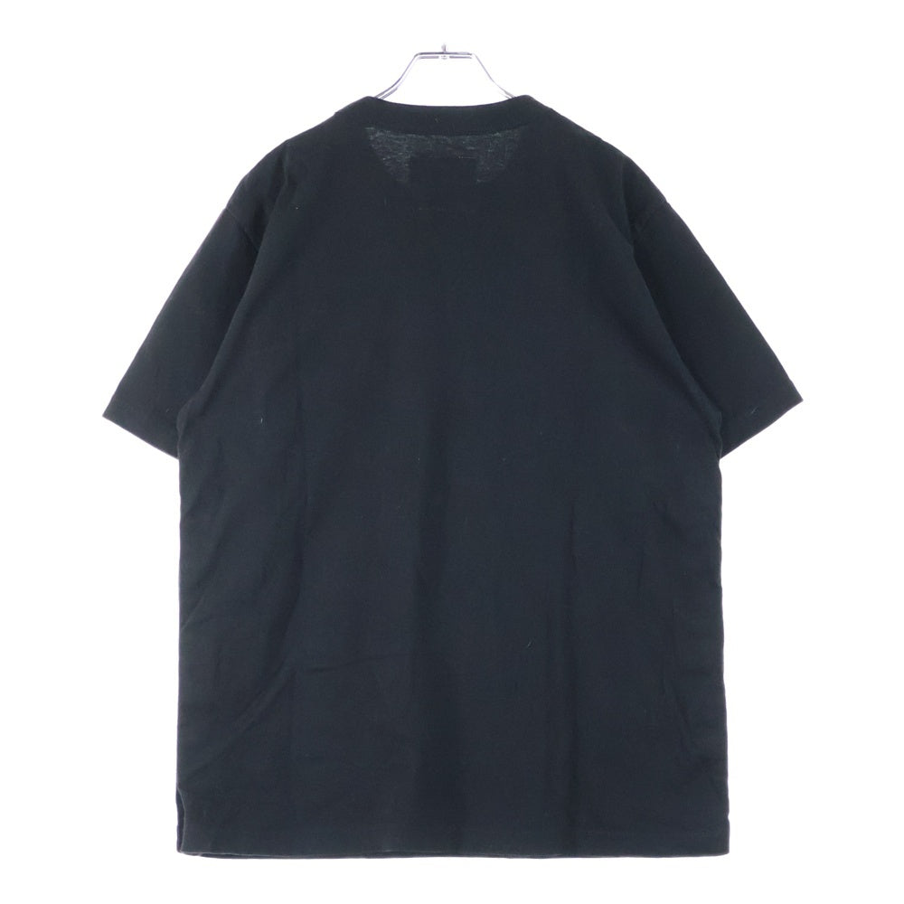 Sacai(サカイ) 23SS ×Carhartt WIP クルーネック 半袖Tシャツカットソー ブラック 23-0557S