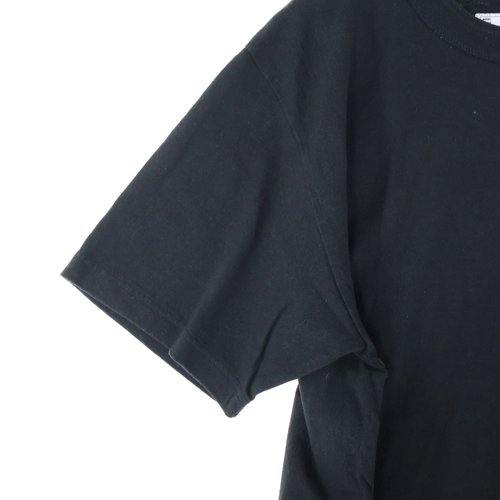Sacai(サカイ) 23SS ×Carhartt WIP クルーネック 半袖Tシャツカットソー ブラック 23-0557S