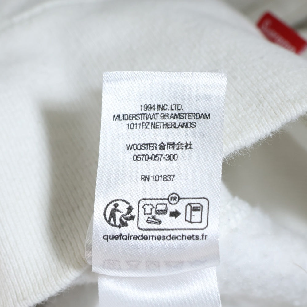 SUPREME(シュプリーム) 23AW Box Logo Hooded Sweatshirt ボックスロゴ プルオーバースウェットパーカー フーディー ホワイト
