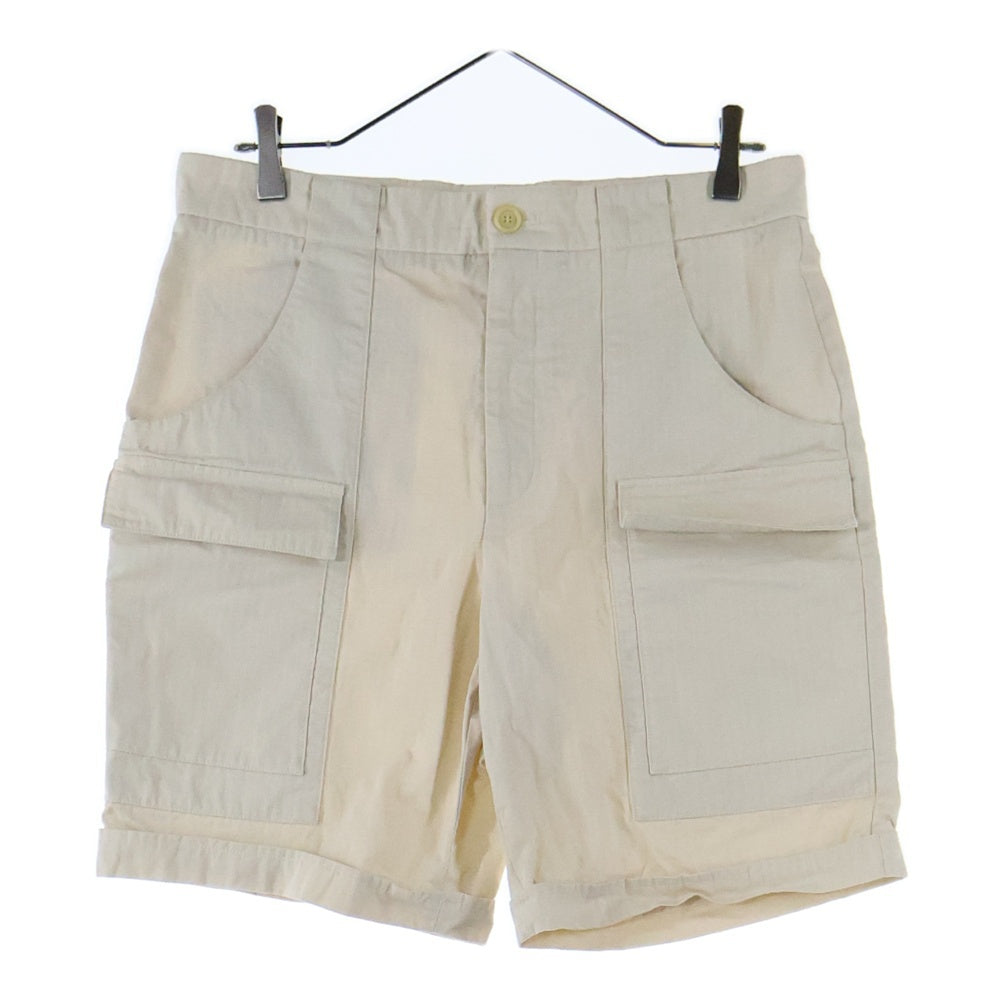 GUCCI(グッチ) 21SS × THE NORTH FACE グッチ ノースフェイス ロゴワッペン ハーフカーゴパンツ ショーツ ベージュ 643129 ZAGGH