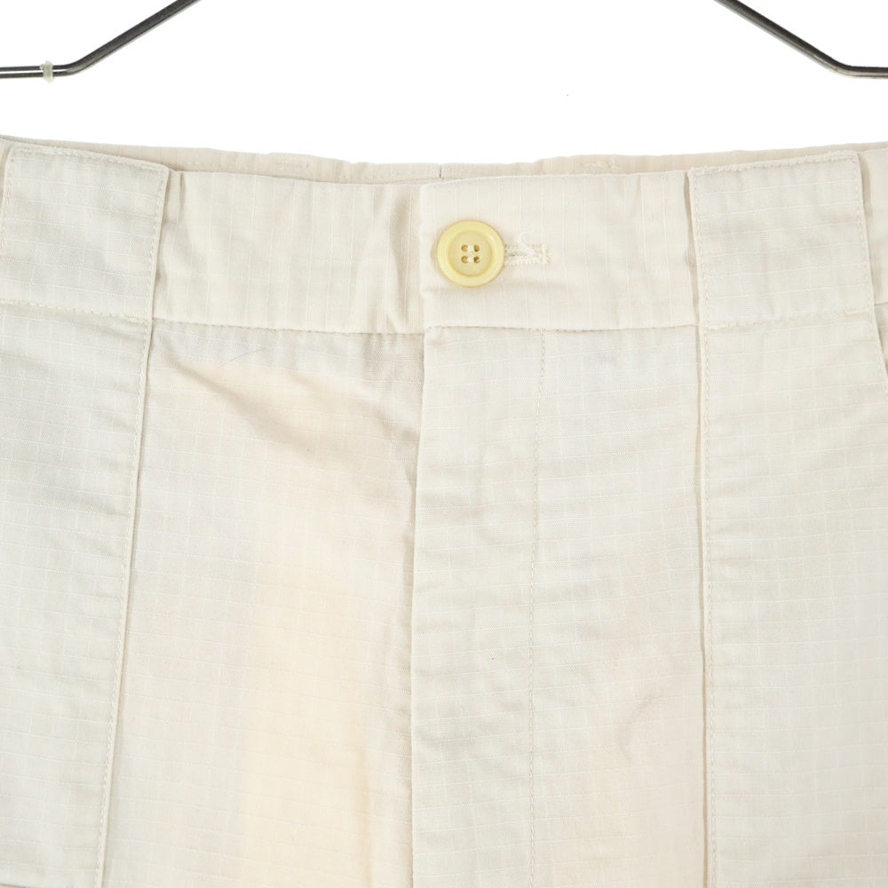 GUCCI(グッチ) 21SS × THE NORTH FACE グッチ ノースフェイス ロゴワッペン ハーフカーゴパンツ ショーツ ベージュ 643129 ZAGGH