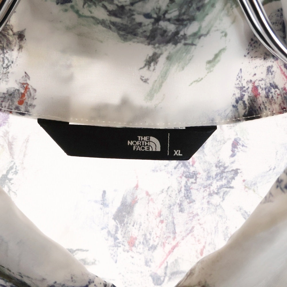 THE NORTH FACE(ザノースフェイス) S/S Walls Shirt ショートスリーブ ウォールズ 半袖シャツ ホワイト NR22204