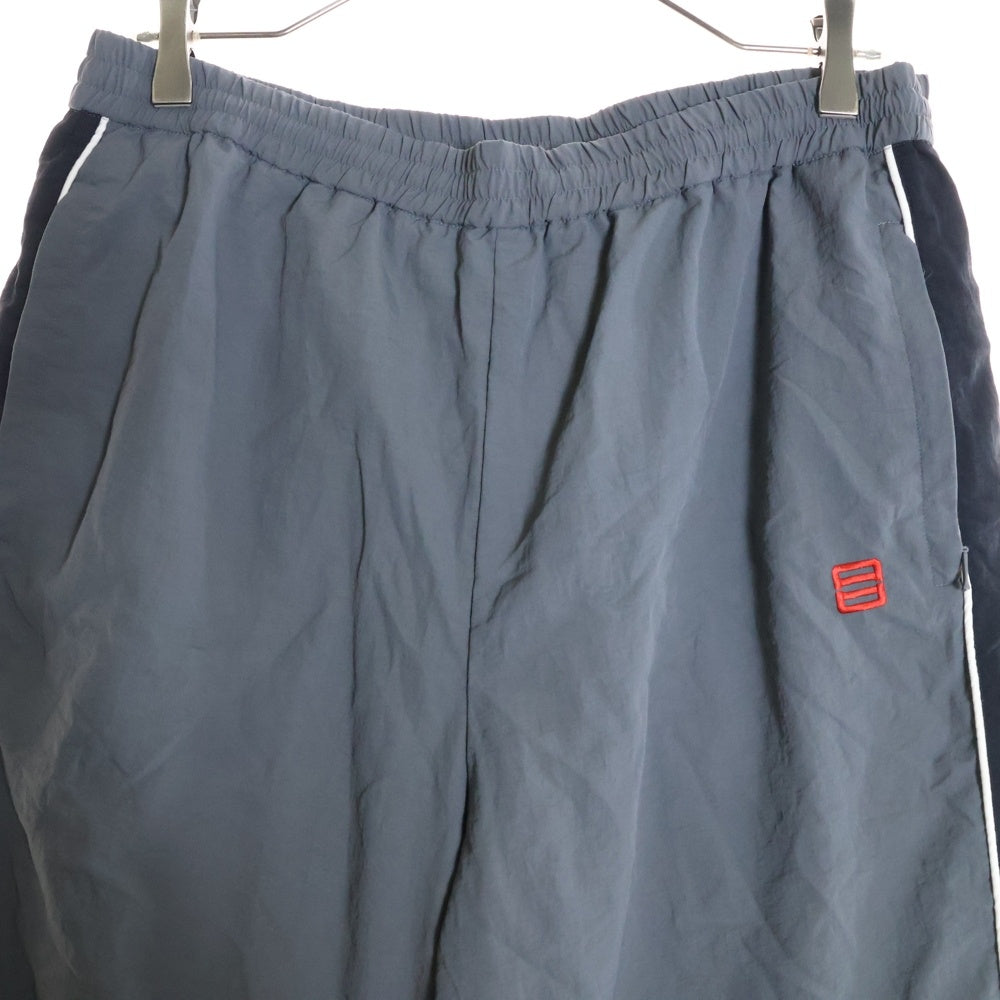 AMBUSH(アンブッシュ) Stripe Detail Track Pants ストライプ ディテール ナイロン トラックパンツ グレー/ブラック 12114317