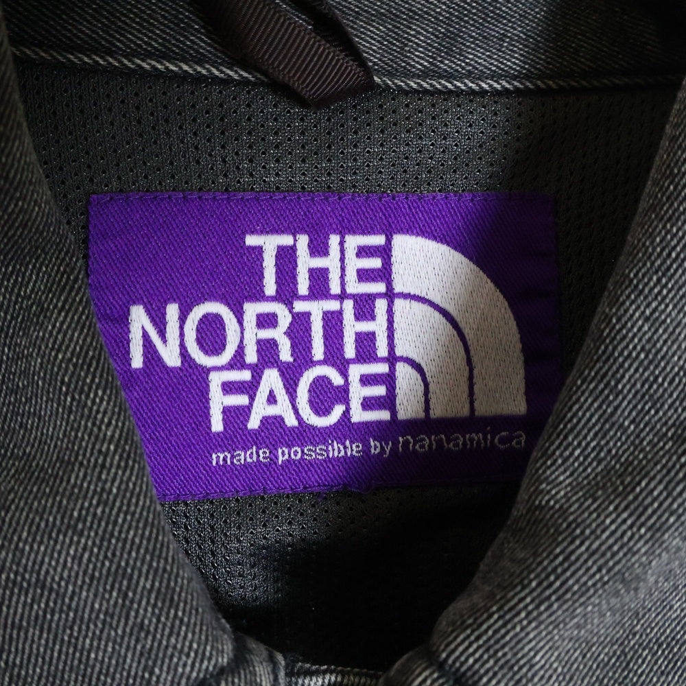 THE NORTH FACE(ザノースフェイス) PURPLELABEL Denim Field Jacket パープルレーベル デニム コーチジャケット ブラック NP2007N