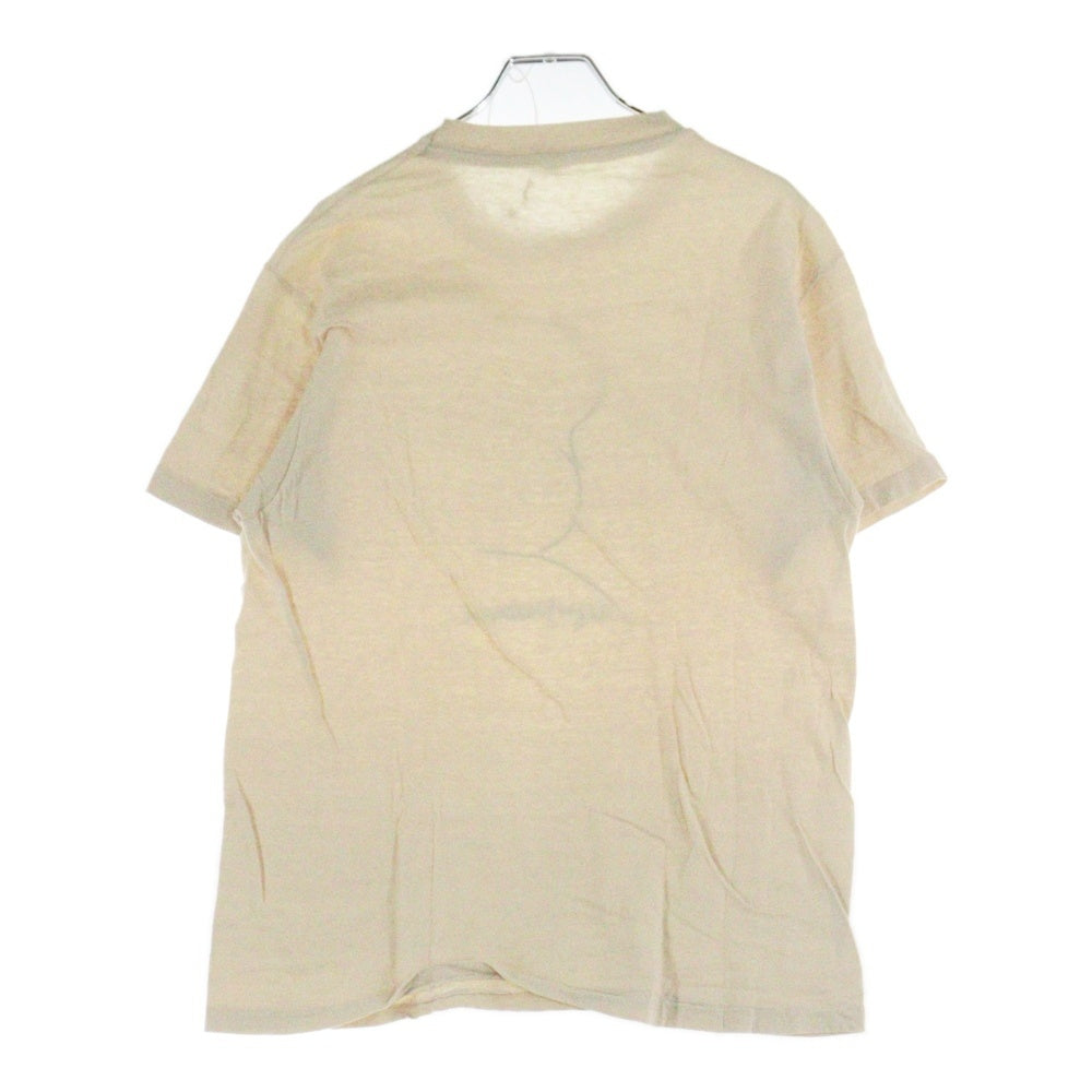 VINTAGE(ヴィンテージ) 90S VINTAGE ALFRED HITCHCOCK PRESENTS MOVI ヴィンテージ アルフレッド ヒッチコック プリント クルーネック 半袖Tシャツカットソー ベージュ