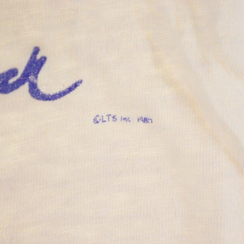 VINTAGE(ヴィンテージ) 90S VINTAGE ALFRED HITCHCOCK PRESENTS MOVI ヴィンテージ アルフレッド ヒッチコック プリント クルーネック 半袖Tシャツカットソー ベージュ