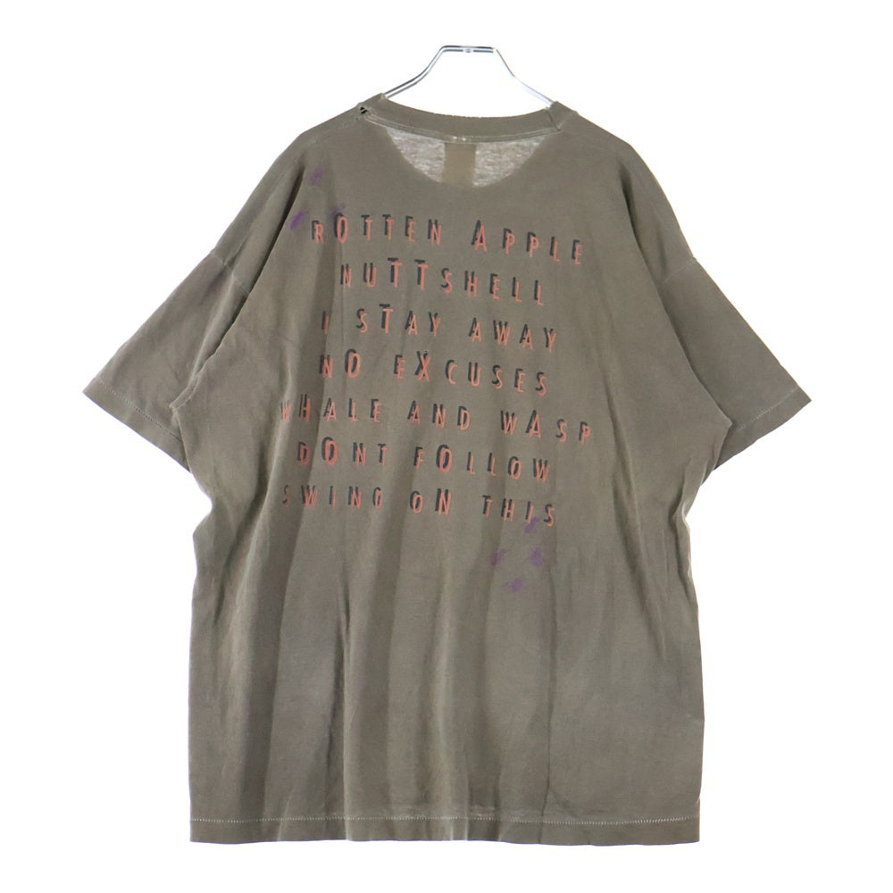 VINTAGE(ヴィンテージ) 90S VINTAGE ALICE IN CHAINS JAR OF FLIES 1994 ヴィンテージ アリス イン チェイン アナザー サイド オブ アリス 両面プリント クルーネック半袖Tシャツ