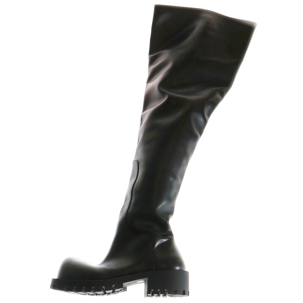 BALENCIAGA(バレンシアガ) HUMMER CUISSARDES ハマーレザーロングブーツ ブラック 712809