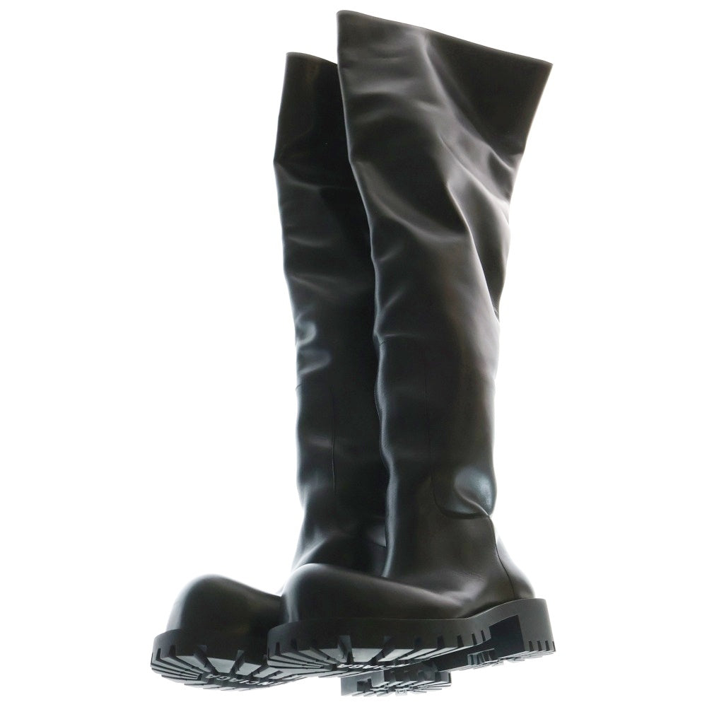 BALENCIAGA(バレンシアガ) HUMMER CUISSARDES ハマーレザーロングブーツ ブラック 712809