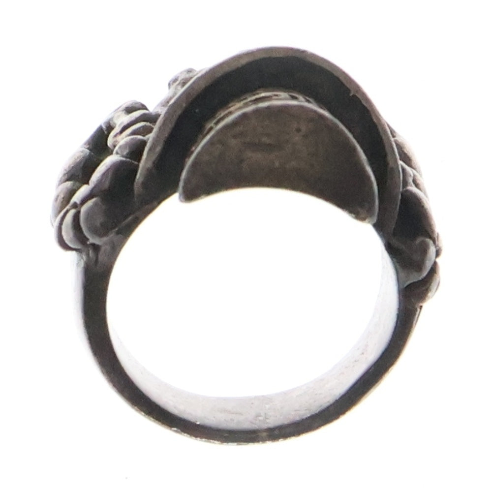 CRAZY PIG(クレイジーピッグ) MASCOT SKULL RING シルクハット スカル リング シルバー