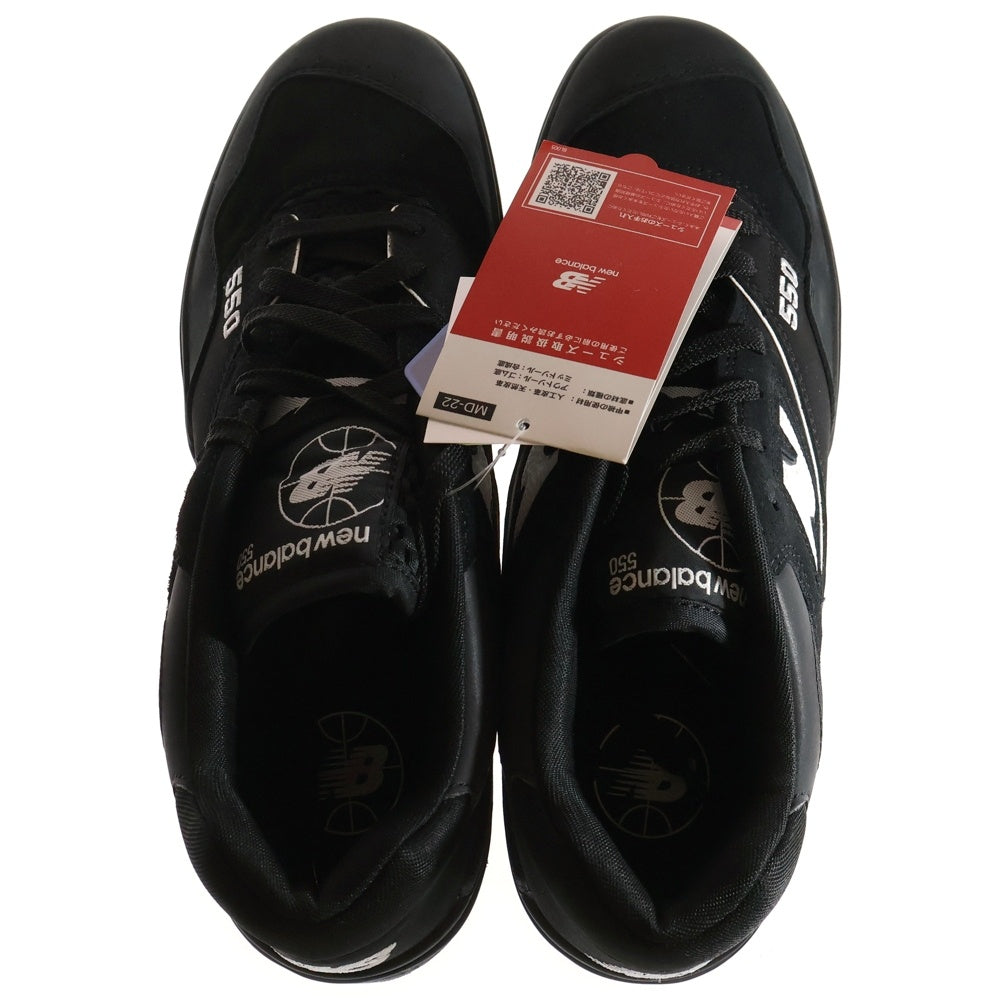 New Balance(ニューバランス) BB550ATM ローカットスニーカー ブラック US9.5/27.5cm