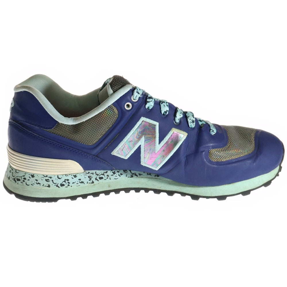 New Balance(ニューバランス) ML574OBB レザー ローカットスニーカー ネイビー/グレー US10/28cm