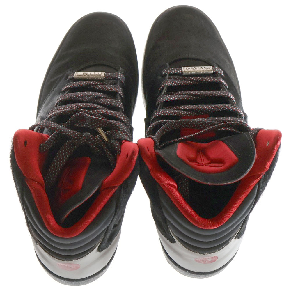 NIKE(ナイキ) KOBE 9 NSW LIFESTYLE YOH QS コービー9 ライフスタイル ファー ハイカットスニーカー ブラック US10/28cm 647594-001