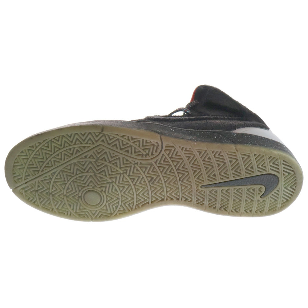 NIKE(ナイキ) KOBE 9 NSW LIFESTYLE YOH QS コービー9 ライフスタイル ファー ハイカットスニーカー ブラック US10/28cm 647594-001