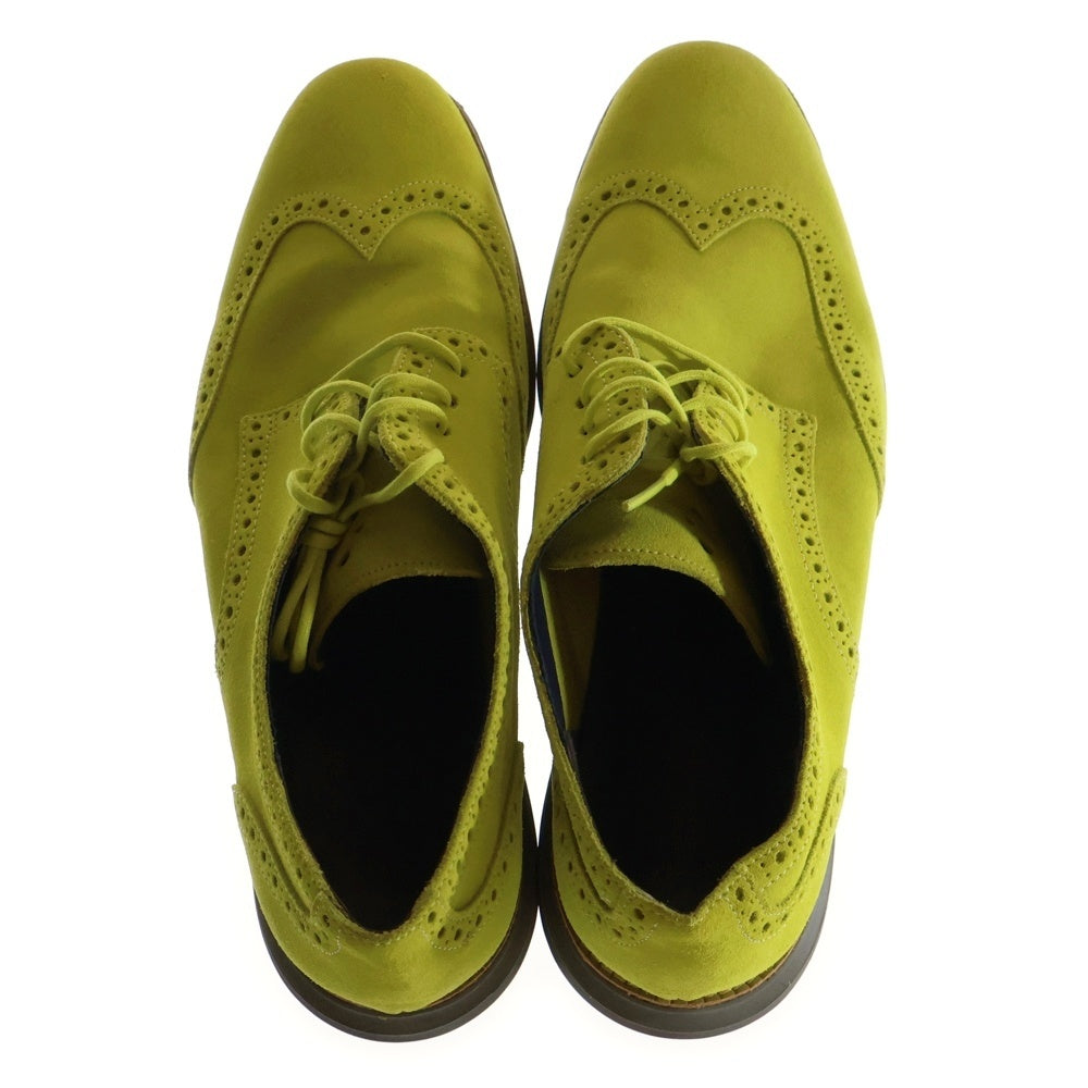 NIKE(ナイキ) ×COLE HAAN LUNARGRAND コールハーン ルナグランド ウイングチップ スエード ローカットスニーカー ライトグリーン US11/29cm C11500