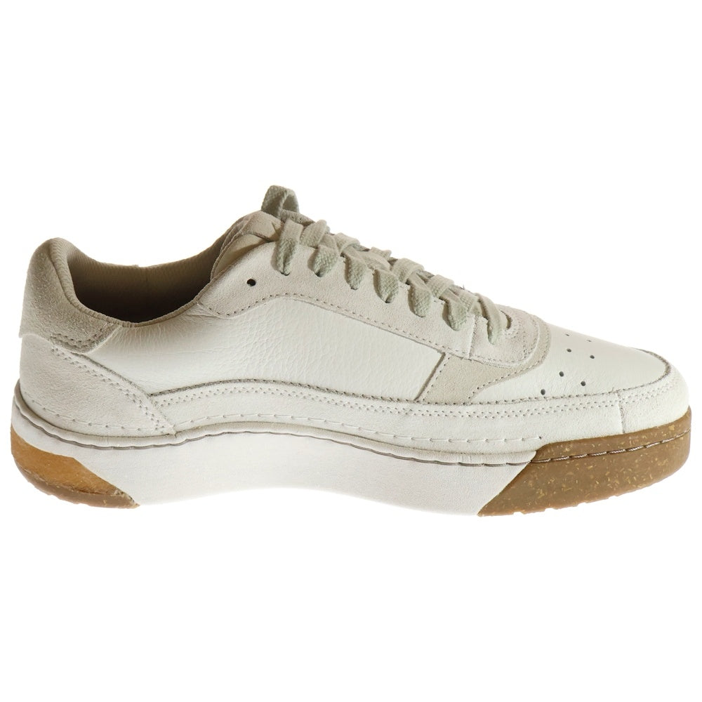 Clarks(クラークス) CRAFTCOURT LACE クラフトコートレース プラットフォーム ローカットスニーカー ホワイト US11/28cm