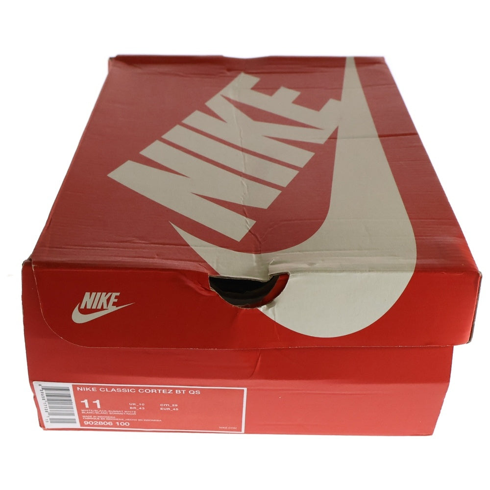 NIKE(ナイキ) CLASSIC CORTEZ BT QS クラシック コルテッツ ビートゥルー ローカットスニーカー ホワイト/ブラック US11/29cm 902806-100