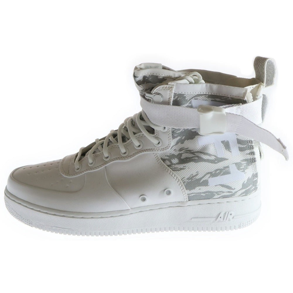 NIKE(ナイキ) SF AIR FORCE 1 MID エアフォース1 カモ柄 ミッドカットスニーカー ホワイト US11/29cm AA1129-100