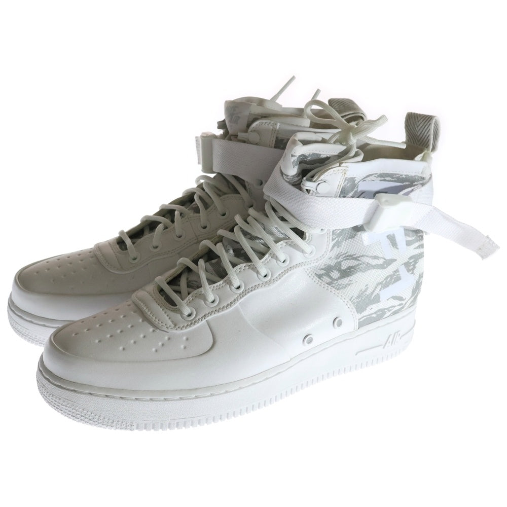 NIKE(ナイキ) SF AIR FORCE 1 MID エアフォース1 カモ柄 ミッドカットスニーカー ホワイト US11/29cm AA1129-100