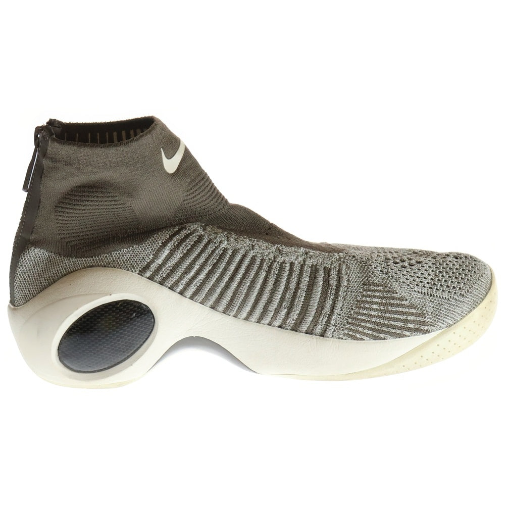 NIKE(ナイキ) FLIGHT BONAFIDE フライトボナファイド メッシュ ハイカットスニーカー グレー US11/29cm 917742-201