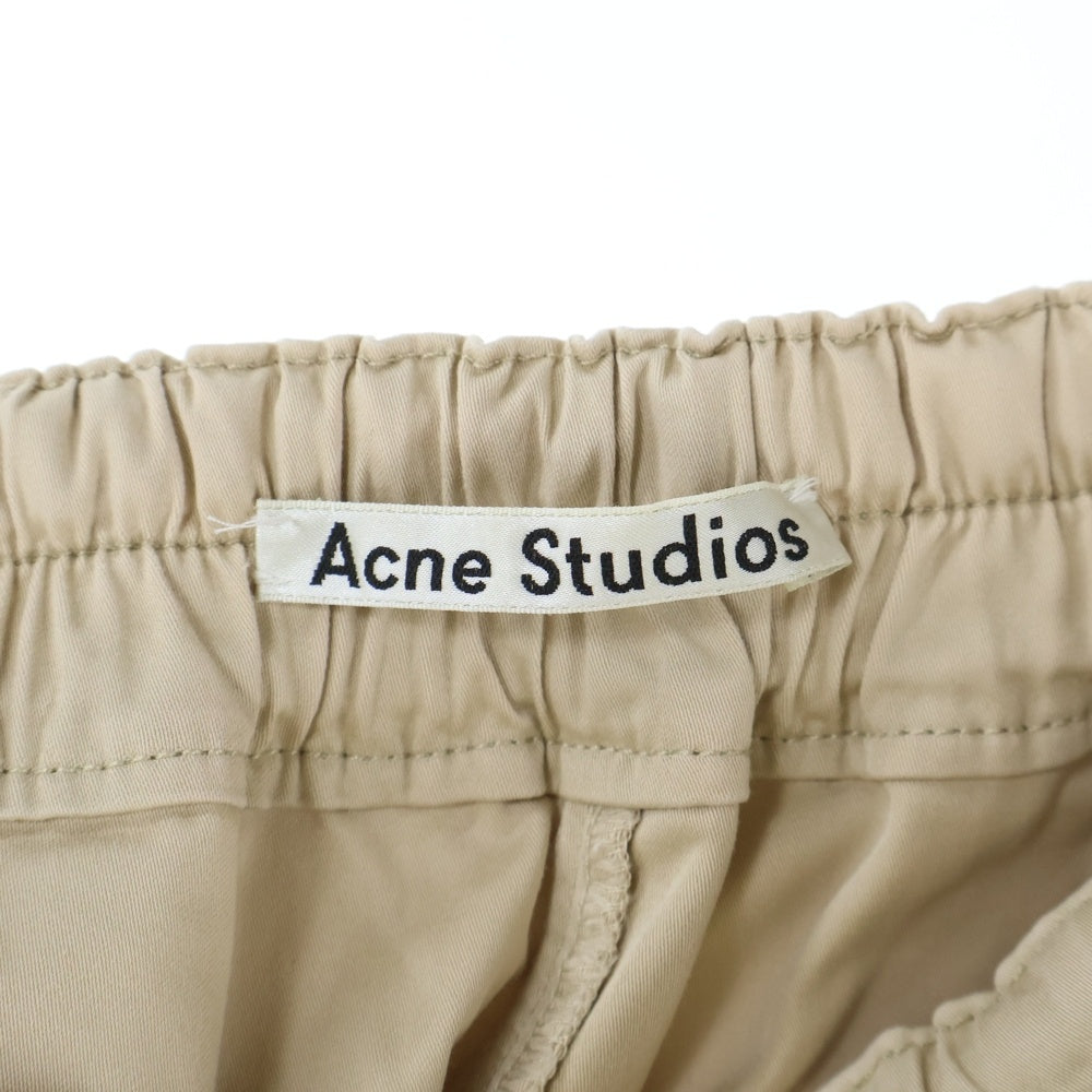 Acne Studios(アクネ ストゥディオズ) ANDY SATIN SHORT アンディ サテン ショーツ ベージュ 28C166