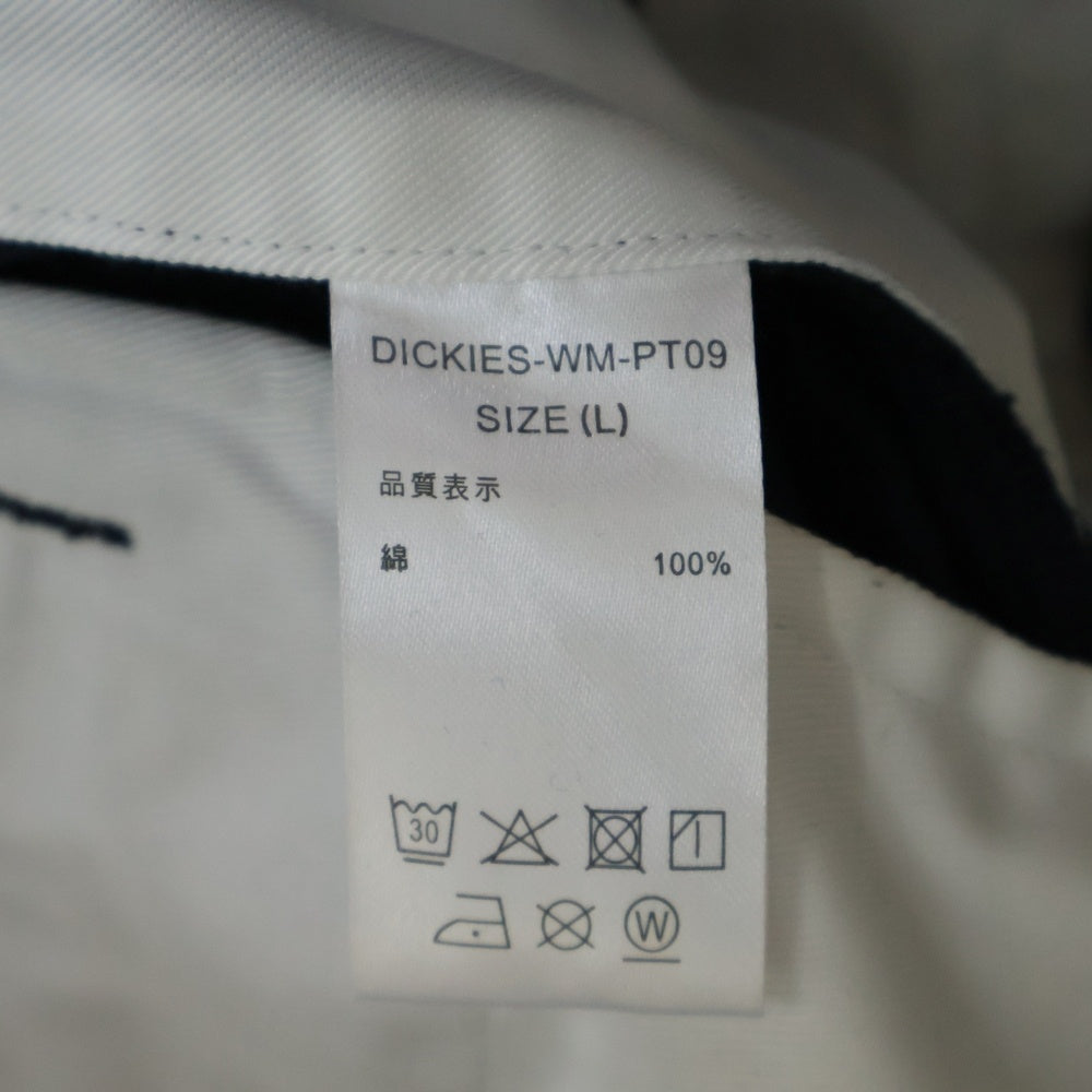 WACKO MARIA(ワコマリア) ×DICKIES PLEATED SHORT TROUSERS TYPE-2 ディッキーズ レオパード プリーツ ショート トラウザー ワーク ショーツ ハーフパンツ ネイビー DICKIES-WM-PT09