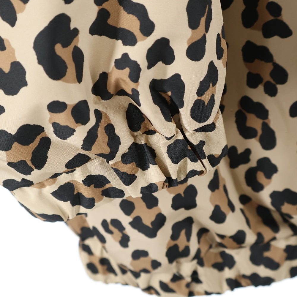 WACKO MARIA(ワコマリア) LEOPARD TRACK JACKET レオパード ジップアップ トラックジャケット ベージュ