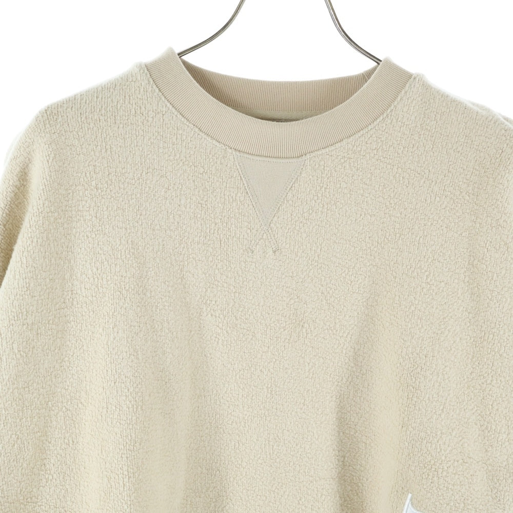 KITH(キス) Reverse Paneled Crewneck リバース クルーネック スウェット トレーナー ベージュ KHM030870